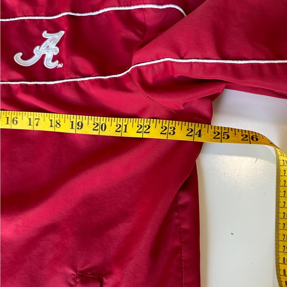 Alabama men’s vintage jacket Colosseum Athletics lightweight red .pockets XL - Picture 11 of 14